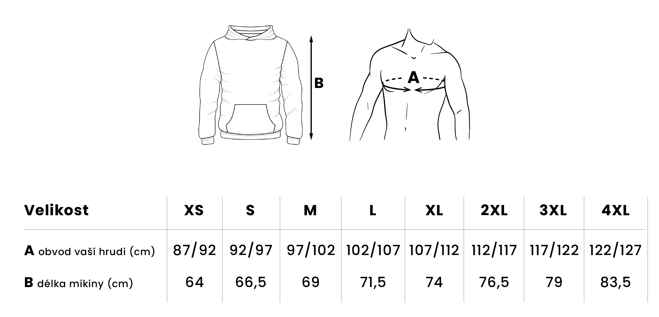 Panska mikina na zip Luxury